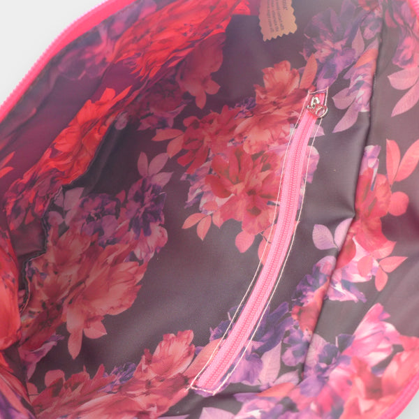 Recycelte Bum Bag in rot mit Innenfach