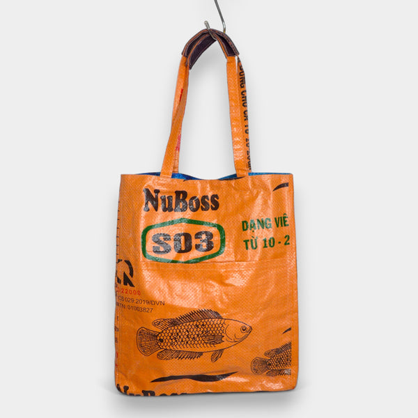 BUSINESS BAG | Upcycelte Tasche in orange