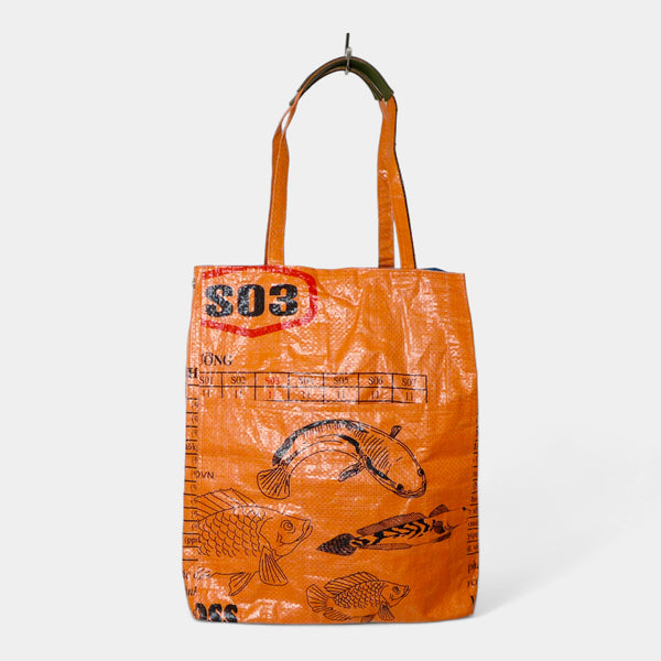 Fischfuttersäcke Tasche in orange