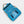 Load image into Gallery viewer, aqua blau messenger bag
