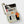 Load image into Gallery viewer, upcycelte Messenger Bag in beige-orange geöffnet
