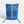 Load image into Gallery viewer, Rucksack in mittelblau aus upcycelten Fischfuttersäcken
