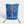 Load image into Gallery viewer, Mittelblauer Rucksack mit Fischmotiv und Bommeln
