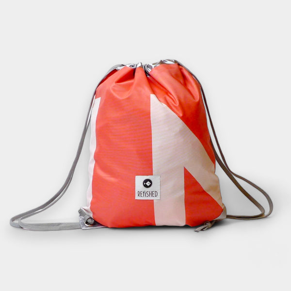 Umweltfreundlicher Rucksack in orange