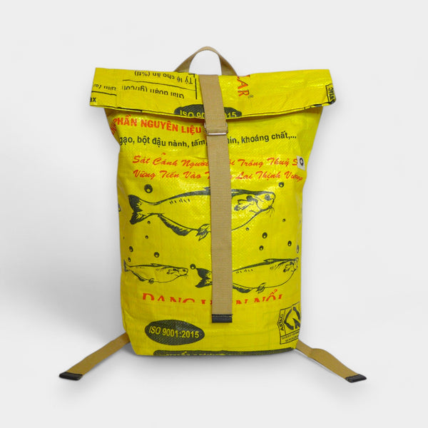 BACKPACK | Sustainable backpack in yellow