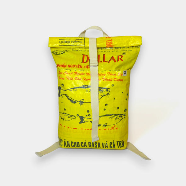  Nachhaltiger Rucksack in gelb