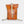 Lade das Bild in den Galerie-Viewer, upcycelter rucksack in orange-schwarz, wasserabweisend
