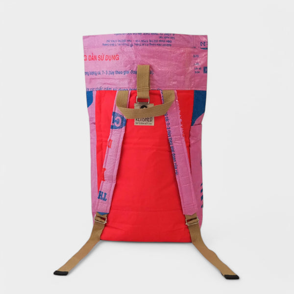 BACKPACK | Sustainable backpack in pink