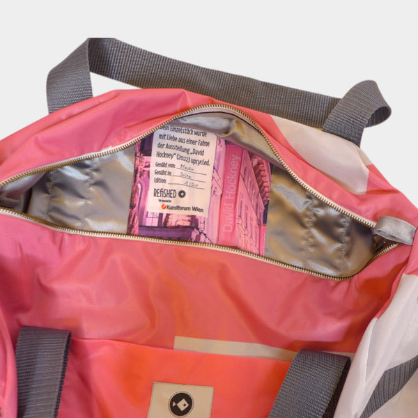 SPORTY BAG | Upcycelte Sporttasche in pink