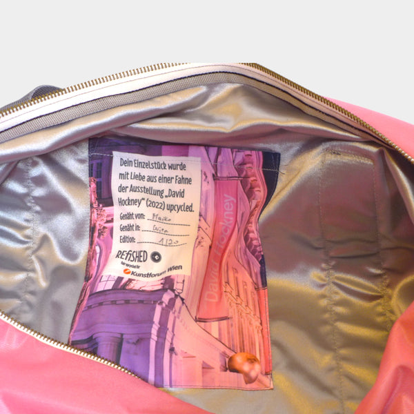 SPORTY BAG | Upcycelte Sporttasche in pink