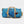 Lade das Bild in den Galerie-Viewer, SPORTY BAG | Upcycelte Sporttasche in blau
