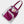 Load image into Gallery viewer, Upcycelte Shopper in aubergine
