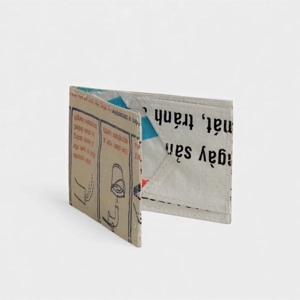 Credit wallet - innen weiß