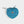 Load image into Gallery viewer, HEART POUCH, kleines Täschchen in blau
