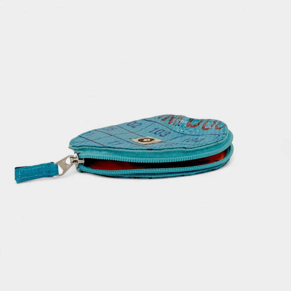 HEART POUCH, kleines Täschchen offen 