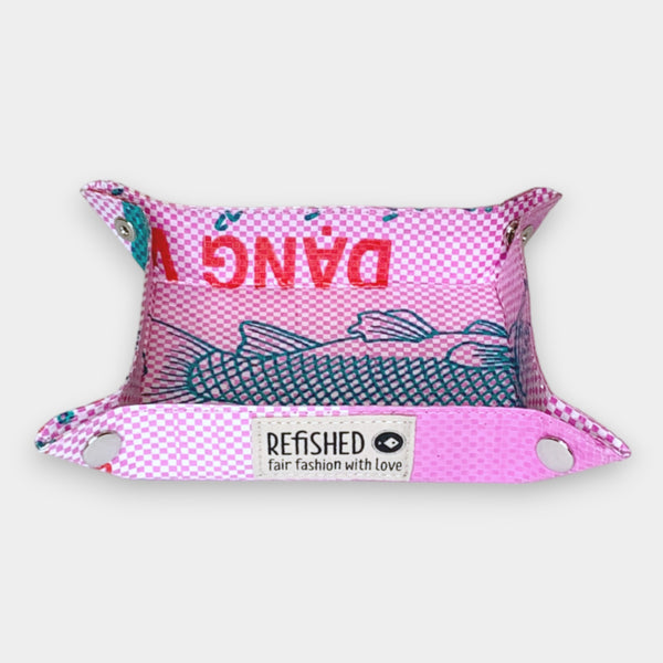  Nachhaltige Taschenleerer in rosa