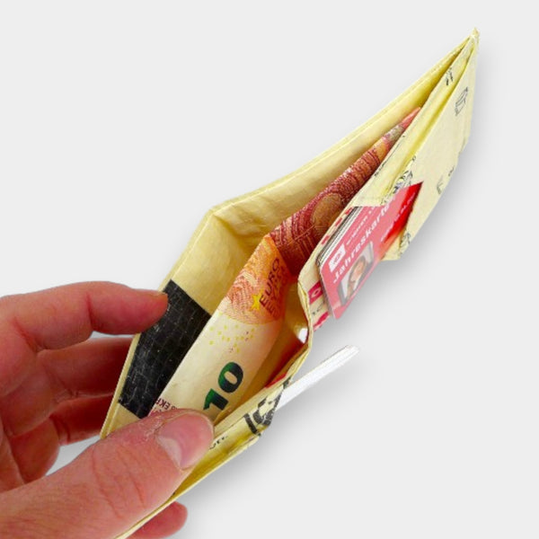 Umweltfreundliche Geldtasche innerhalb 