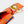 Load image into Gallery viewer, mini wallet blau orange 
