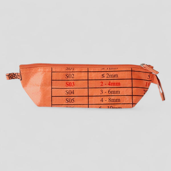 REFISHED kleines Täschchen in orange-schwarz
