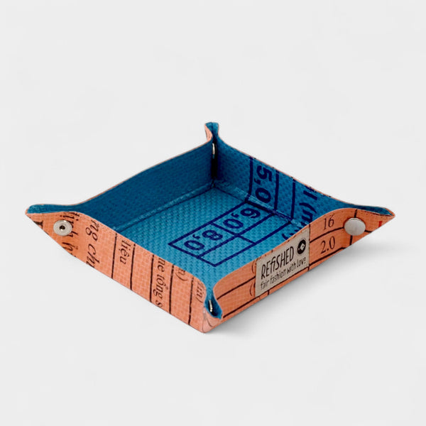 Vide Poche in orange-blau