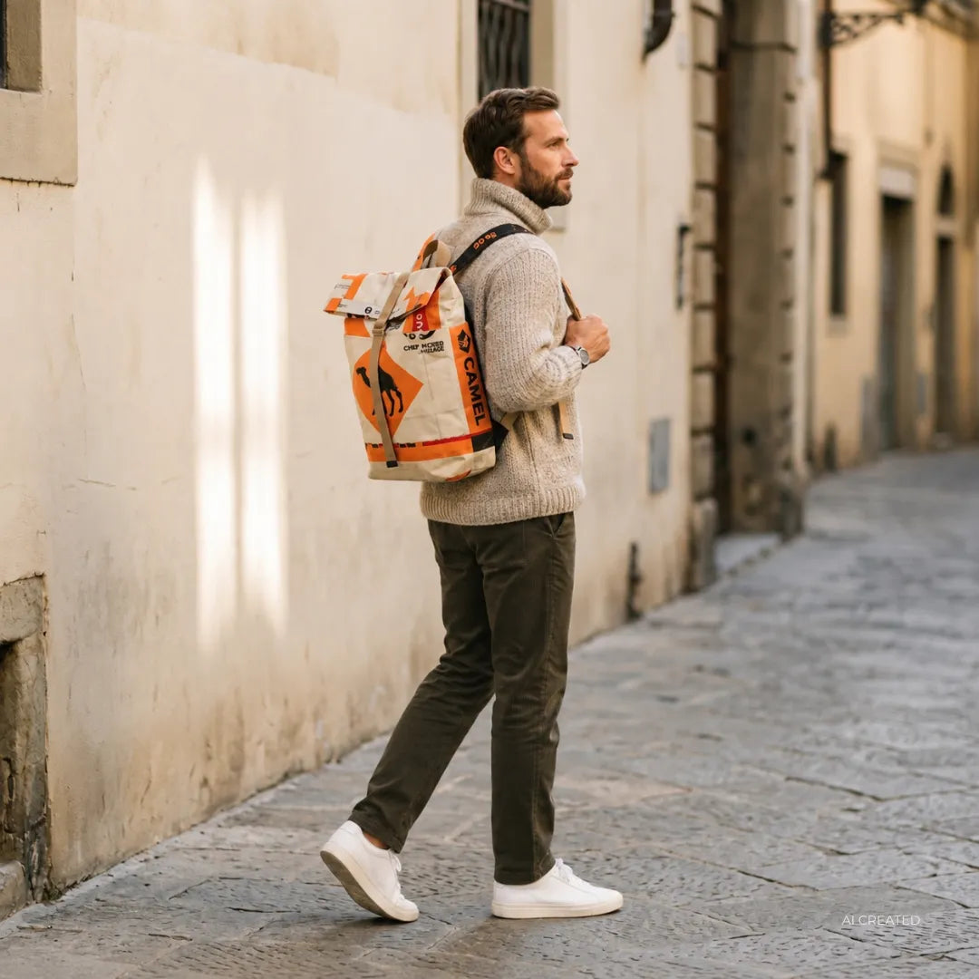 RUCKSACK GEORG · CEMENT