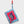 Load image into Gallery viewer, bag-in-bag Tasche in hellblau - Motiv zwei Fische auf rotem Hintergrund
