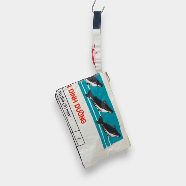 upcycelte kleine tasche