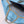 Load image into Gallery viewer, Umweltfreundliche Kleidersack in Hellblau innerhalb
