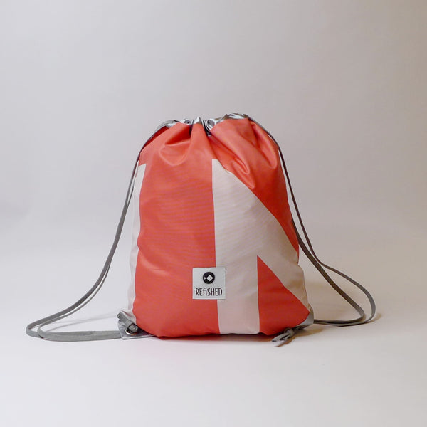 Umweltfreundlicher Rucksack in orange