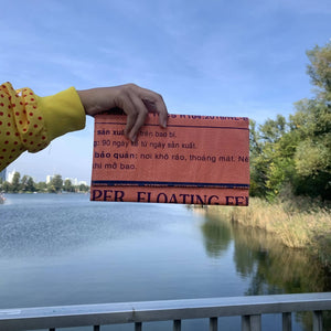 Refisched Nachhaltige Clutch In Orange